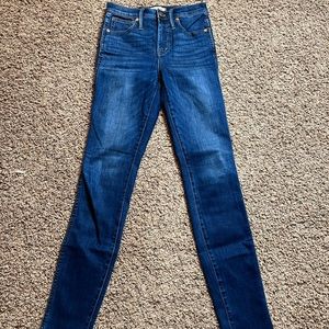 Women’s Madewell 10” High Rise Skinny Jeans Size 25T IL:A
